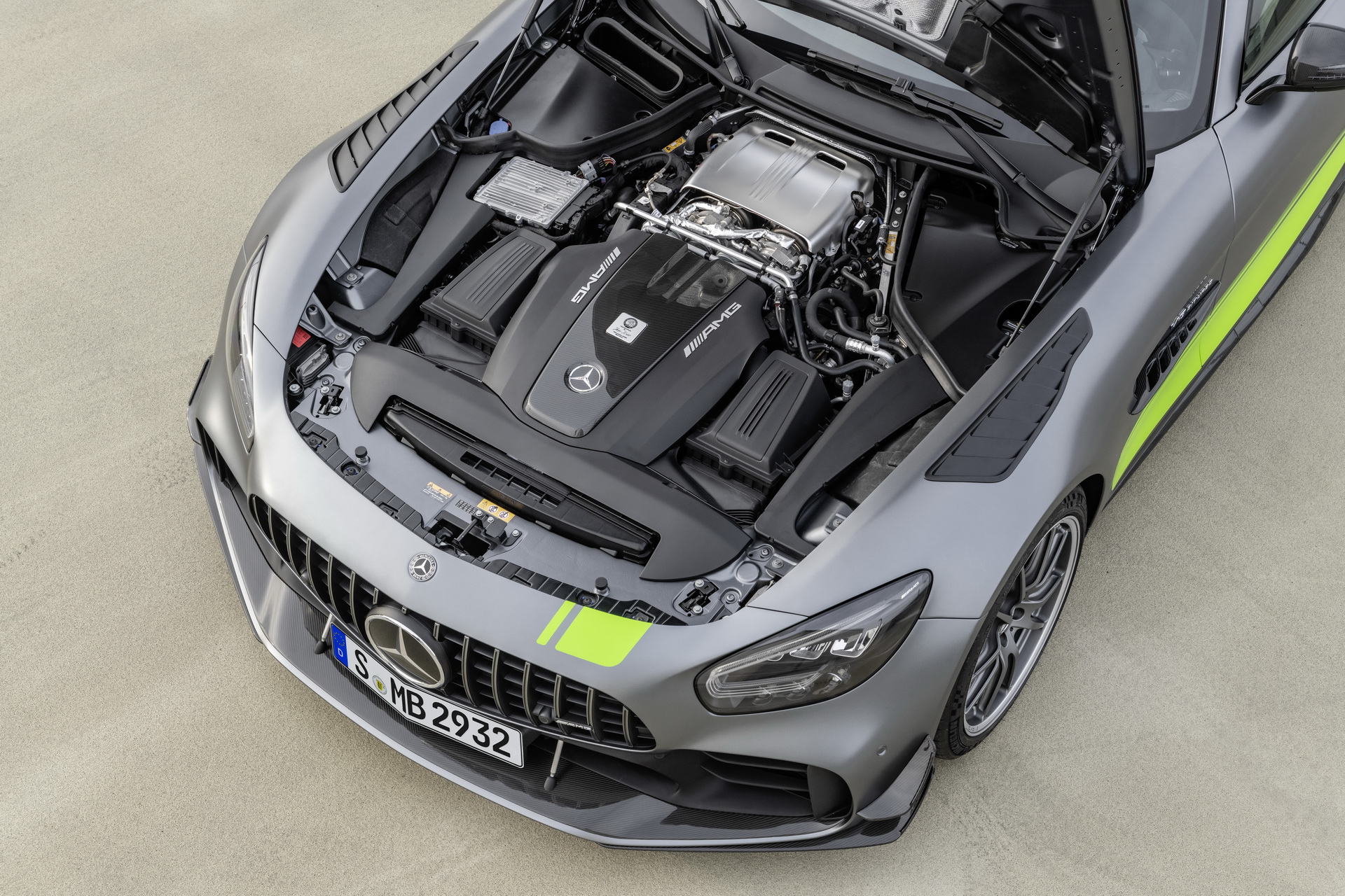 Mercedes Amg Gt Enters Production First One Out Is A Gt R Pro Carscoops