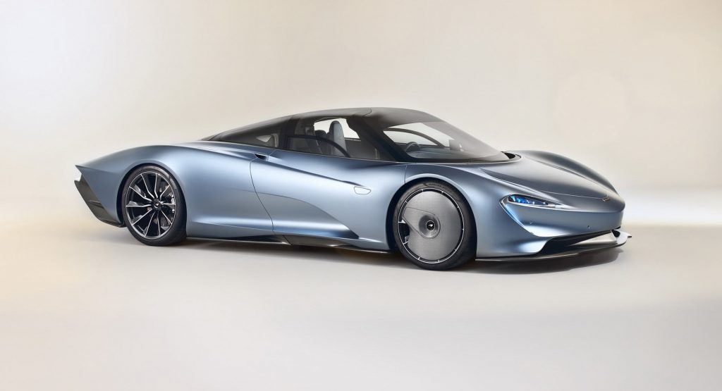  The McLaren Speedtail Has 308 HP Of Electric Power And A 746 HP V8