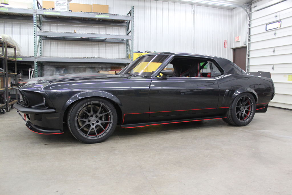 Custom 1969 Mustang Gets An Interior Straight From The Future And 785 Hp Carscoops