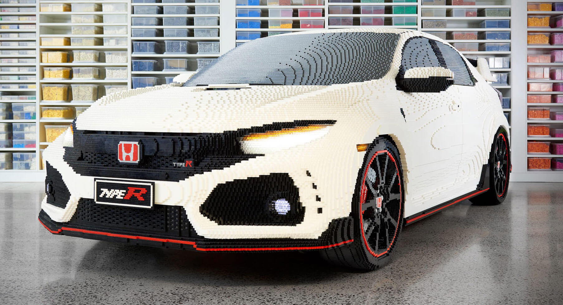 Honda Civic Type R Joins The Exclusive Full-Size LEGO Club | Carscoops