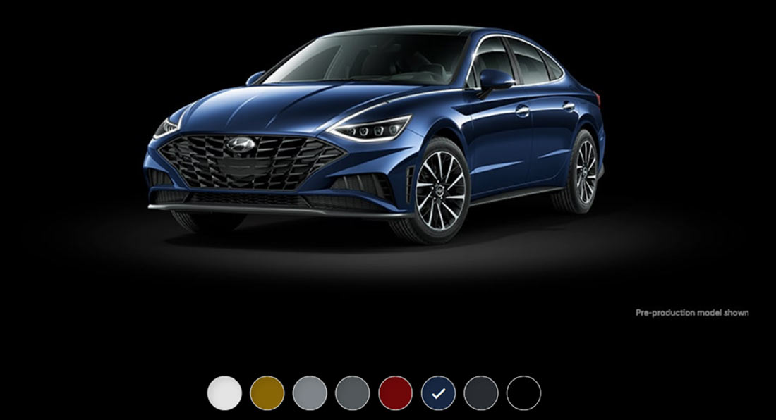 Check Out The Eight Colors You Can Get For The New Hyundai Sonata ...