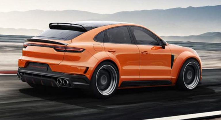 Porsche Cayenne Coupe Flexes Arches With TopCar’s Wide Body Kit | Carscoops