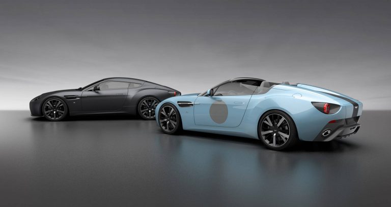 Aston Martin Vantage V12 Zagato Is Back Gains Gorgeous Speedster Variant Carscoops