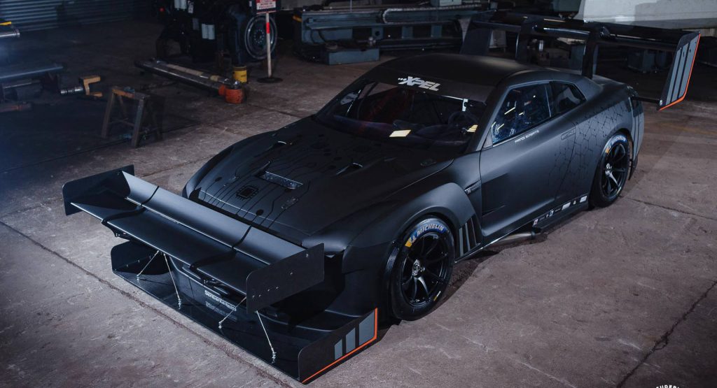  This Nissan GT-R Hillclimb Car Has More Wings Than KFC