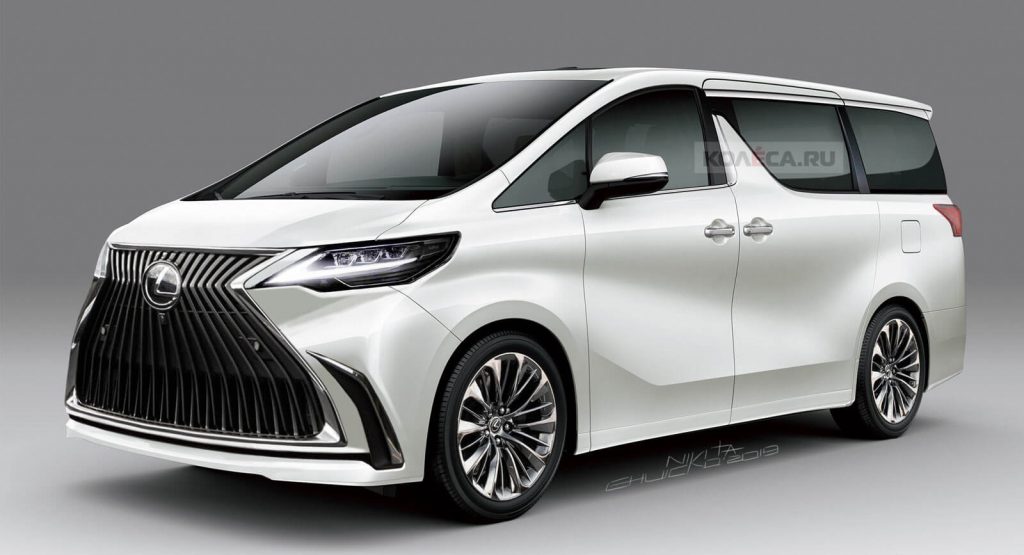  New Lexus Minivan Could  Look Like This If Based On Toyota’s Alphard