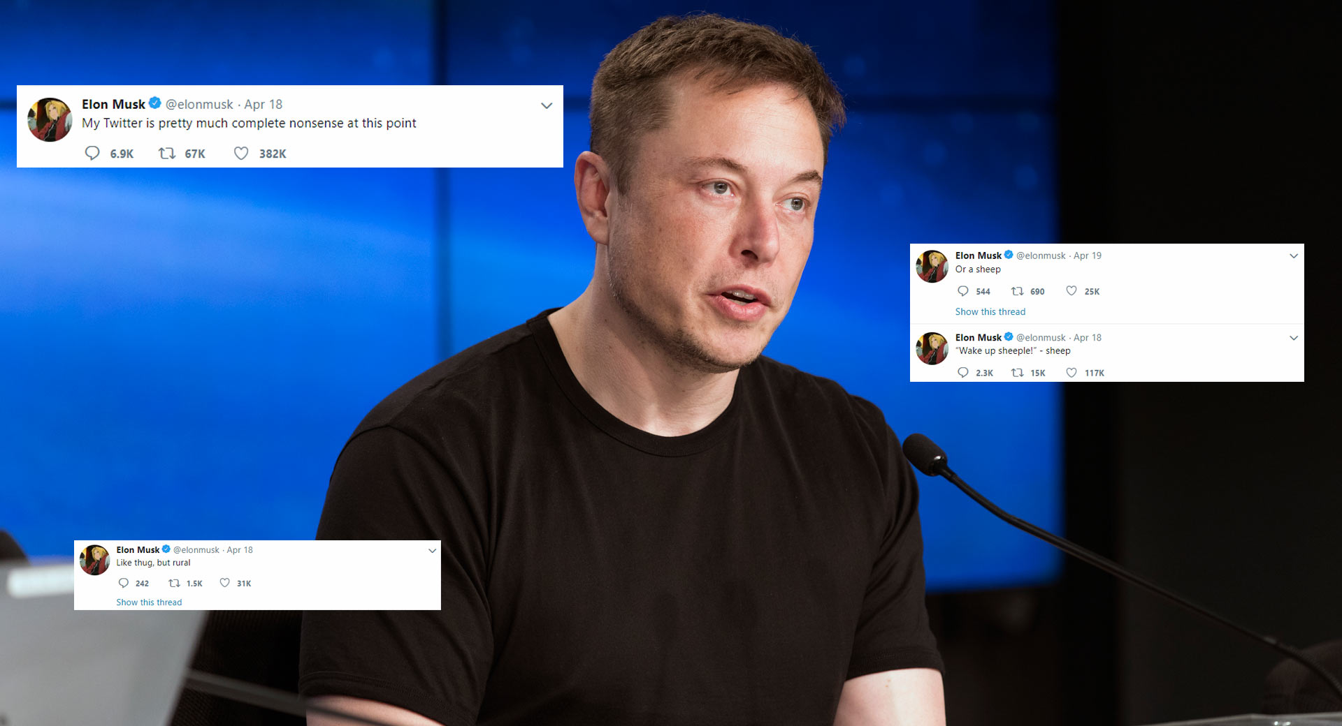 Twitter musk account