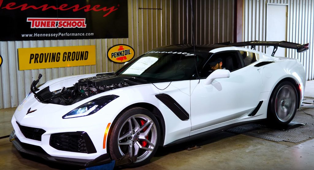  Hennessey’s 1000 HP Corvette ZR1 Ain’t Afraid Of No C8 Hybrid