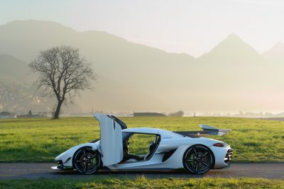 Koenigsegg Jesko Looks Like A Spaceship Posing In Switzerland | Carscoops