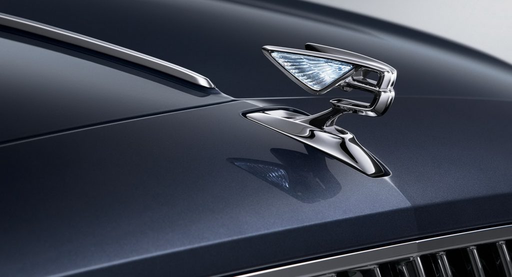  Bentley Teases 2020 Flying Spur And Its Retractable Hood Ornament