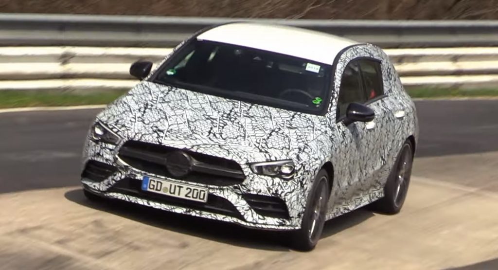  2020 Mercedes-AMG CLA 35 Shooting Brake Sure Looks Good Flexing Its Muscles