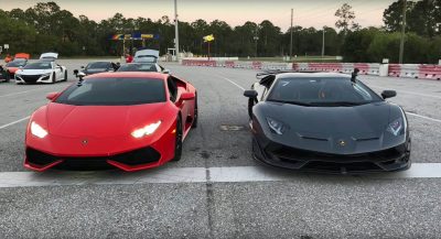 Did A Stock Lamborghini Huracan Just Beat An Aventador SVJ? | Carscoops