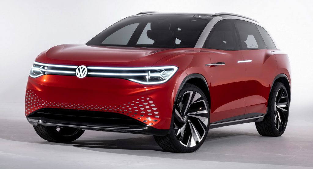  VW’s Electric ID. Roomzz Concept Revealed With 280 Miles Of Range, Three Rows Of Seats