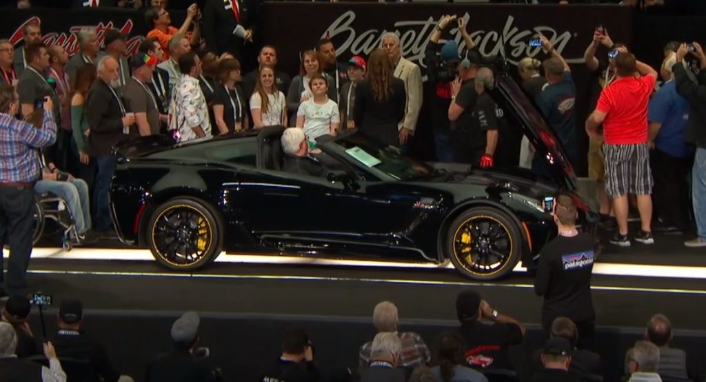  Last C7 Corvette To Be Auctioned Off For Charity This Summer