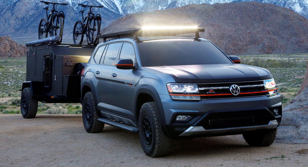  VW Atlas Basecamp Concept Is All About The Outdoors