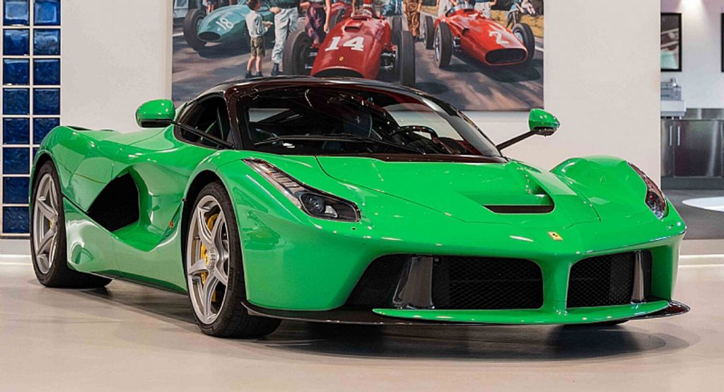  Vibrant “Kermit” LaFerrari Up For Sale – Can You Guess Its Owner?