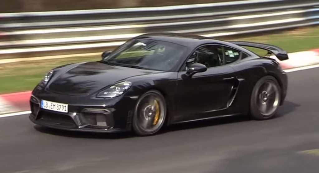  2020 Porsche 718 Cayman GT4 Looks Right At Home At The Green Hell