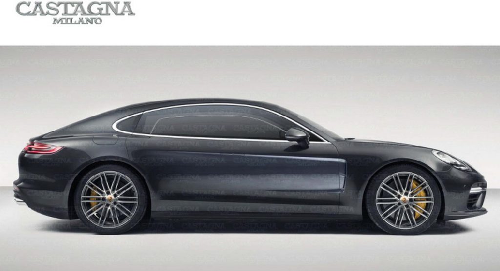  Castagna Milano Teases ‘Mono-Door’ Porsche Panamera Vistotal Coupe Projects