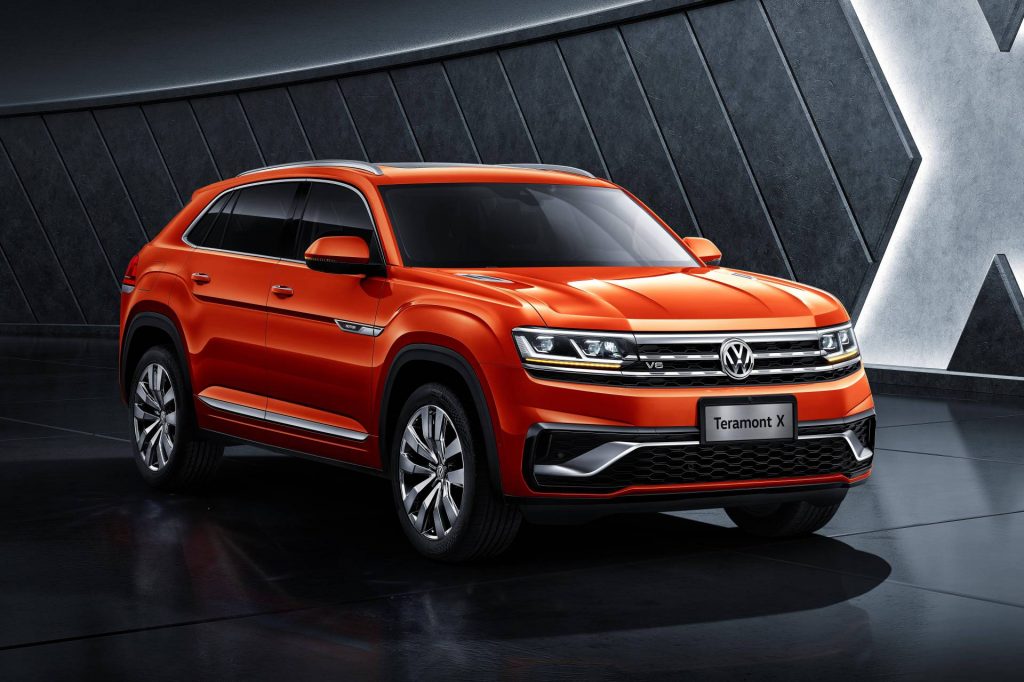 VW Shows Teramont X And SUV Coupe Concept Ahead Of Shanghai Debut ...