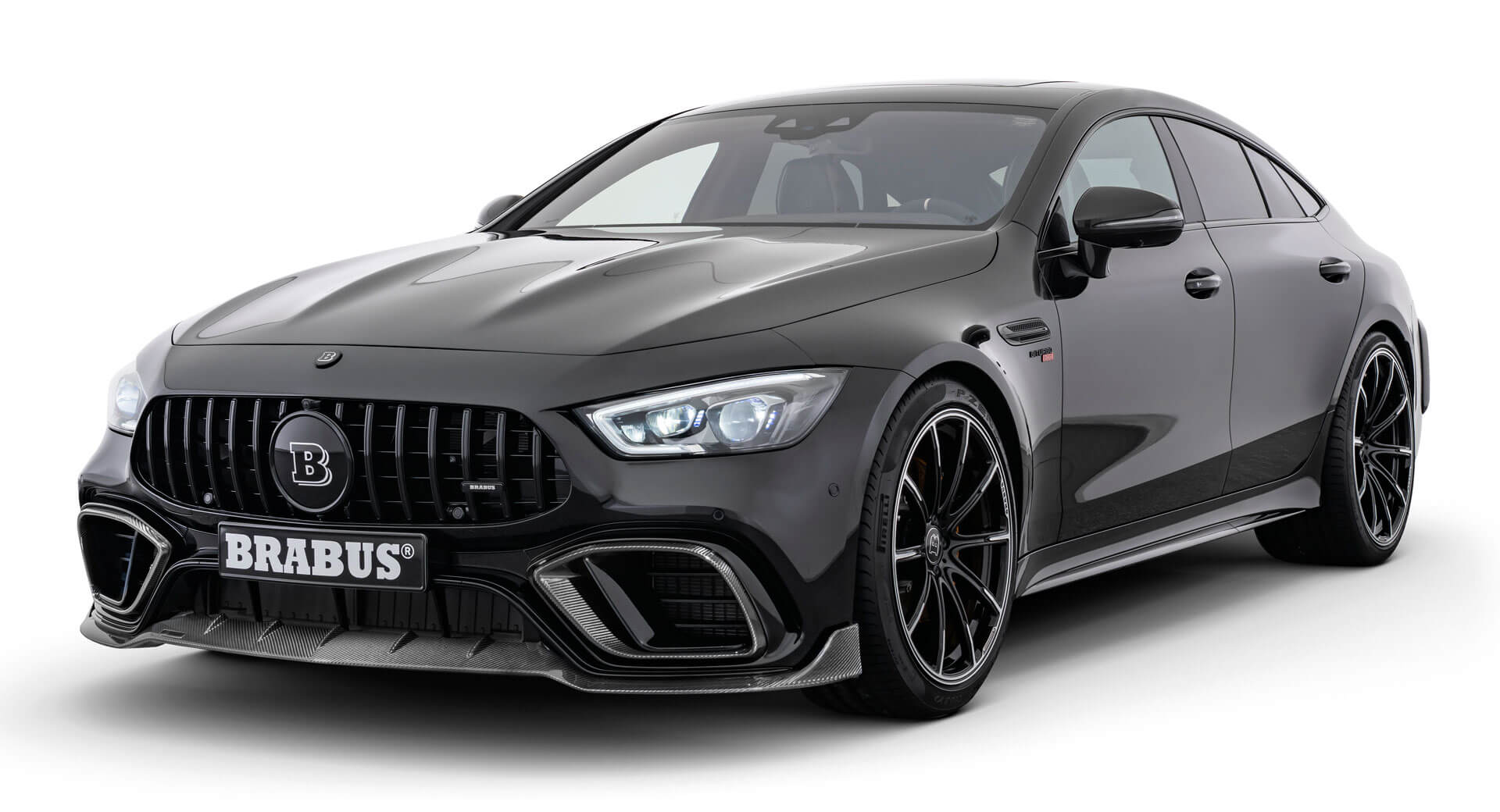 Mercedes Amg Gt 63 S Gets Supercar Slaying 7 Hp Courtesy Of Brabus Carscoops