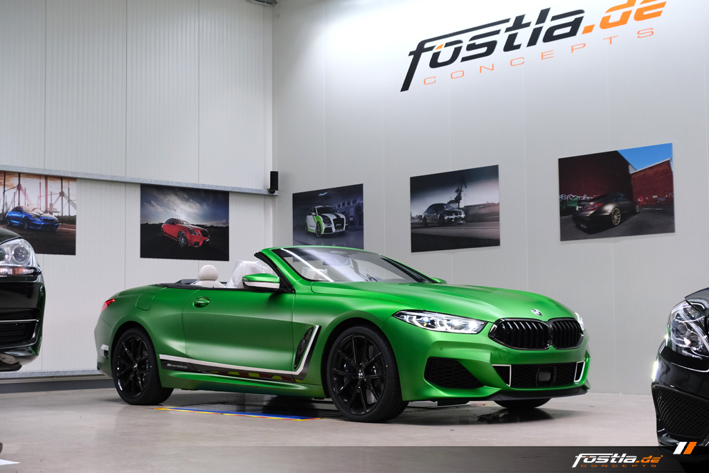 BMW M850i Cabrio Goes Green… Matte Krypton Green That Is | Carscoops