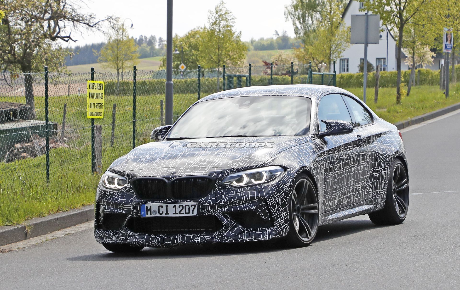 BMW M2 CS Nabbed Testing With Carbon Fiber Parts Galore | Carscoops