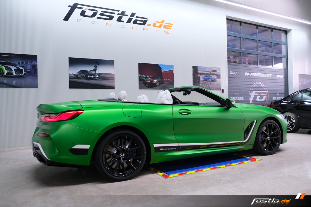 BMW M850i Cabrio Goes Green… Matte Krypton Green That Is | Carscoops