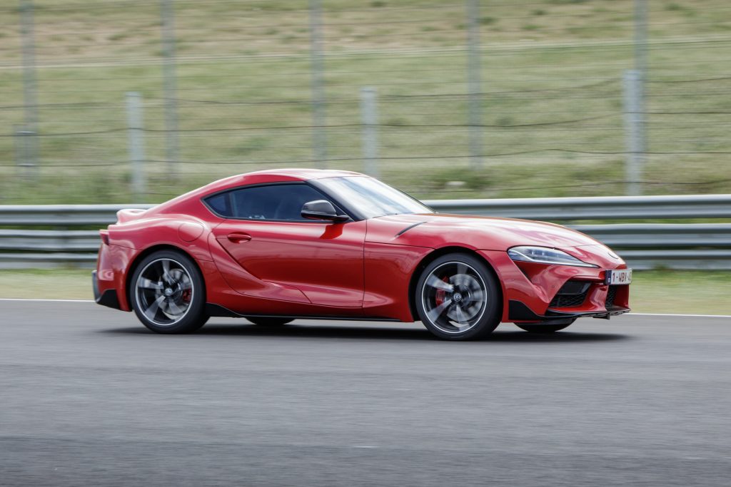 New Toyota Supra FASTER On Top Gear’s Test Track Than Lambo Murcielago ...