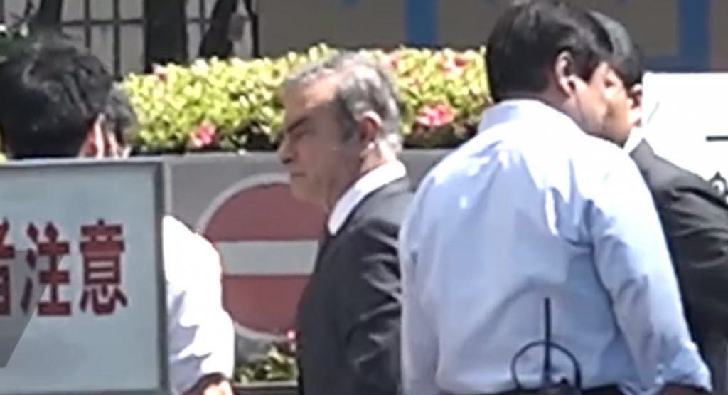  Carlos Ghosn Appears In Japanese Court For Pre-Trial Hearings