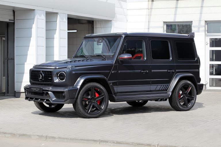 Mercedes Amg G Straps On Topcars K Inferno Body Kit Carscoops