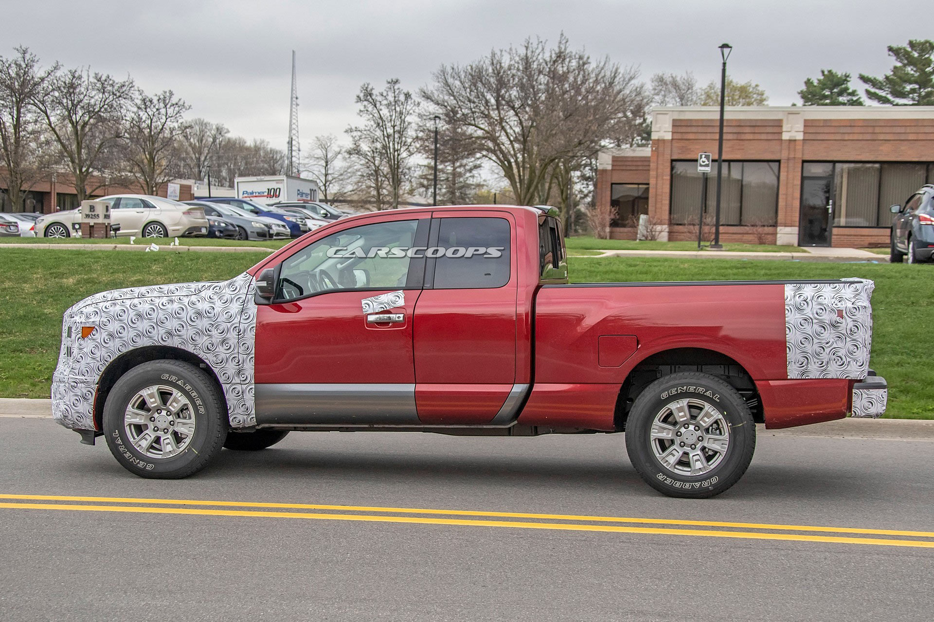 2020 Nissan Titan Facelift Teased, Debuts On September 26 Carscoops.