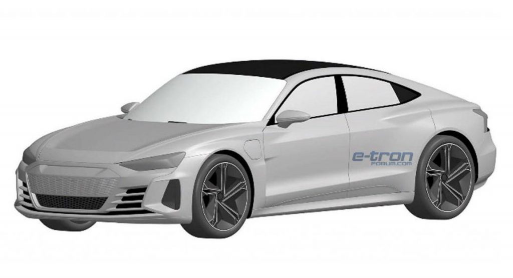  Do These Patent Images Show The Production-Spec Audi E-Tron GT?