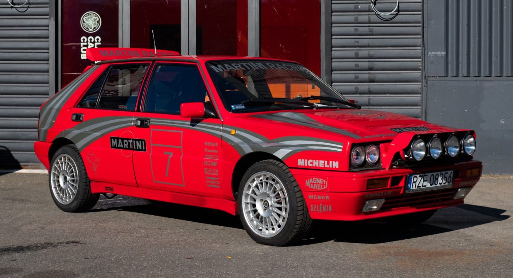  Live Your Italian Rally Driver Fantasy With This Lancia Delta Integrale