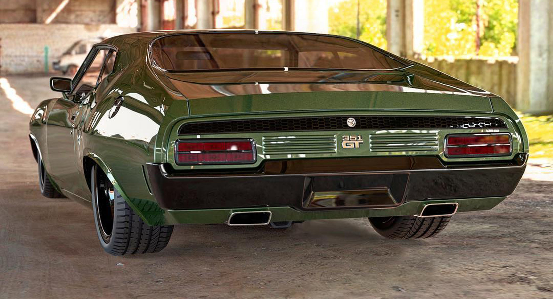 Someone Must Build This Restomod Aussie Ford Falcon Xb Coupe Carscoops