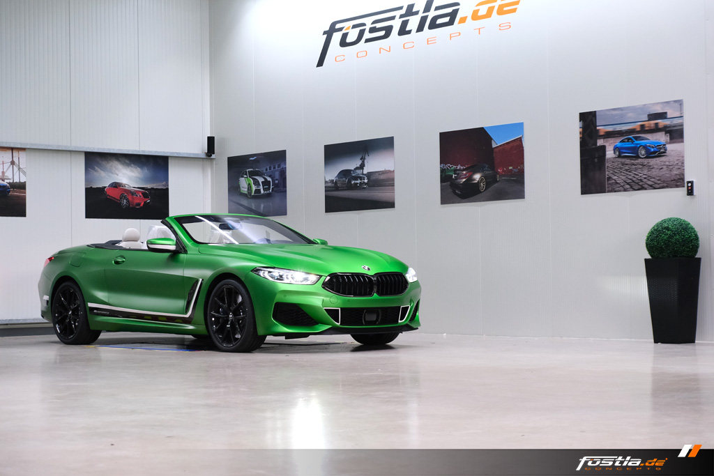 BMW M850i Cabrio Goes Green… Matte Krypton Green That Is | Carscoops