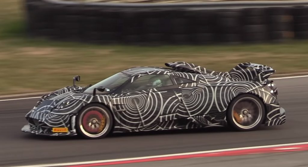  Pagani Caught Testing Special Huayra ‘Dragon’ On Track