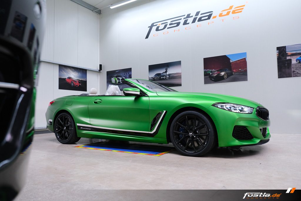 BMW M850i Cabrio Goes Green… Matte Krypton Green That Is | Carscoops