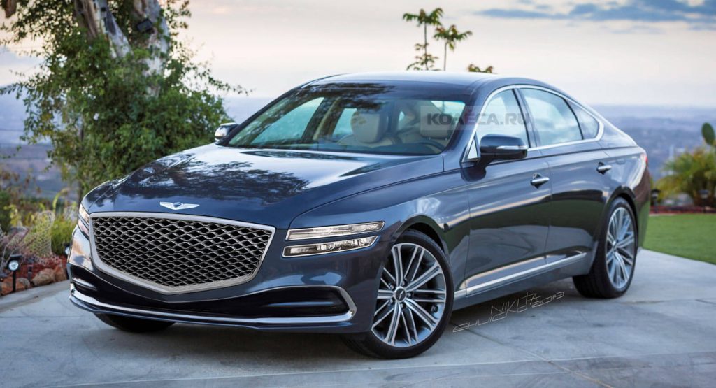  2020 Genesis G80 Render Is Indicative Of What We Know So Far