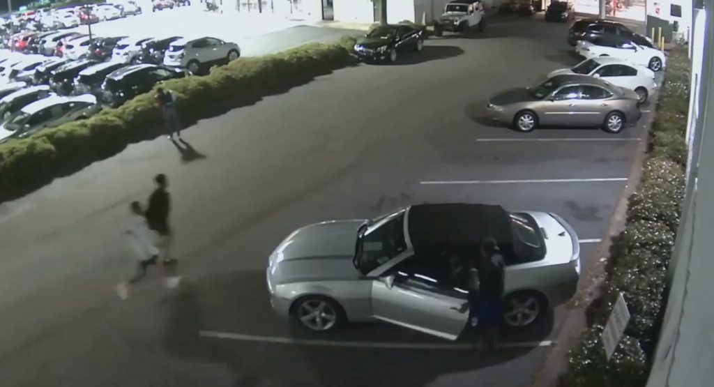  Thieves Smash Their Way In Hennessey Buick GMC Dealership, Take Off With Four Cars