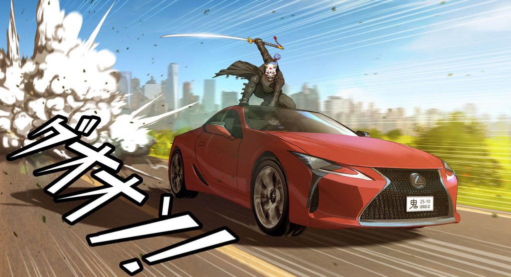  Lexus Commissions Original Manga Artworks For ES, UX And LC