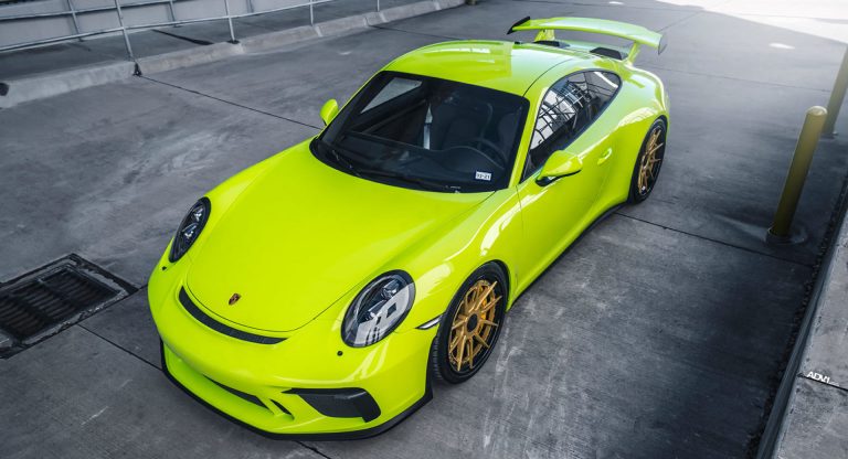 Acid Green Porsche 911 GT3 Will Burn Your Eyes And Steal Your Soul ...