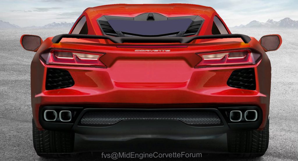  Take Up An Up-Close Look At The 2020 C8 Corvette’s Rear End