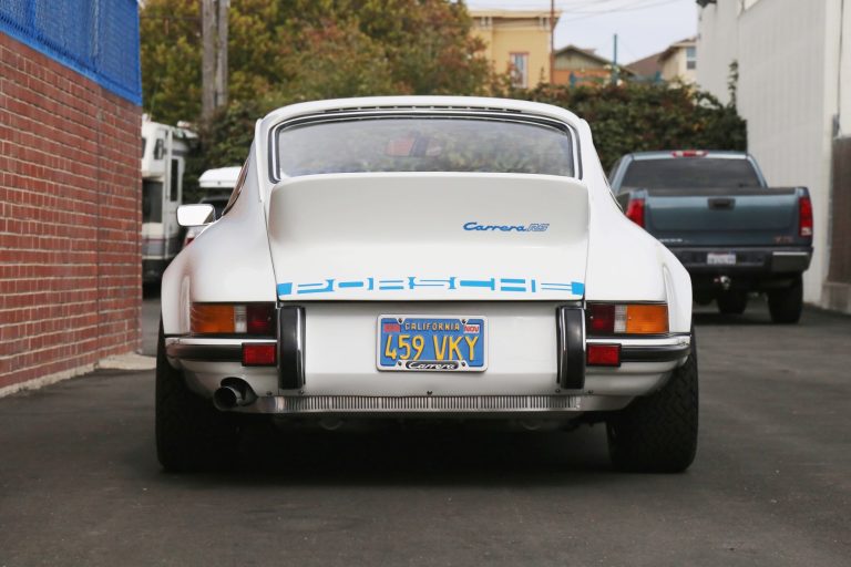 Award-Winning 1973 Porsche 911 Carrera RS Is A White And Blue Gem ...