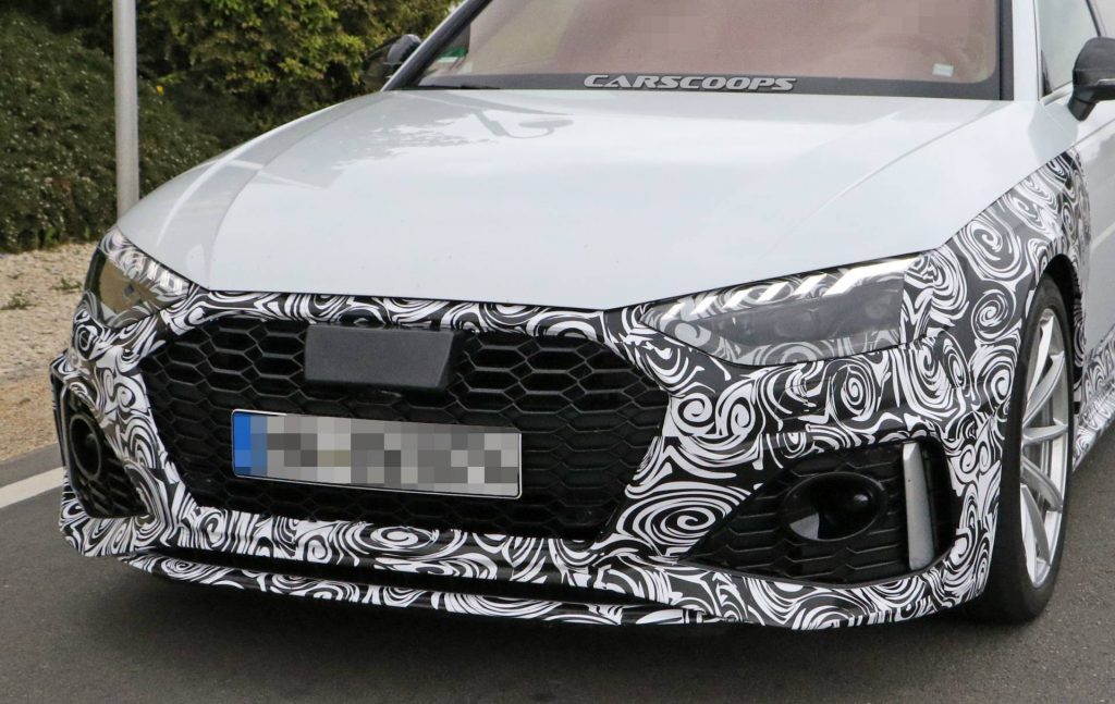 Facelifted 2020 Audi RS4 Avant Spied From A Close Distance | Carscoops