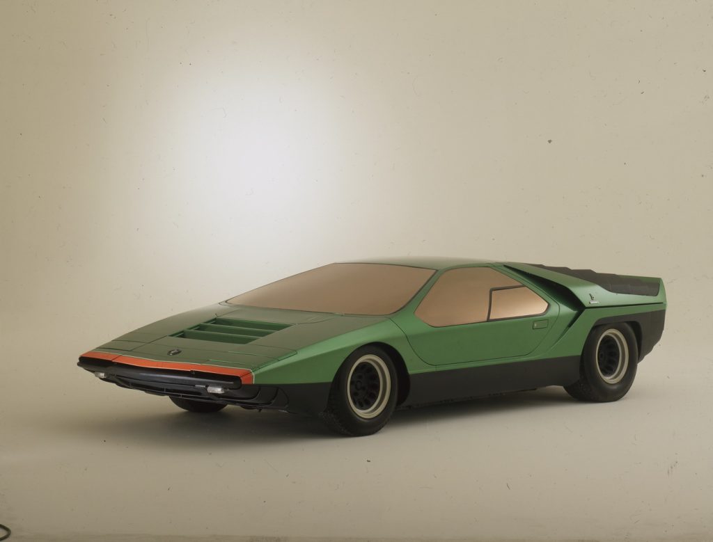 1968 Alfa Romeo Carabo Concept Comes Out Of Storage For Milan Design Week