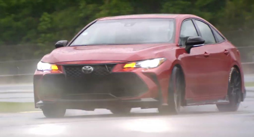  2020 Toyota Avalon TRD Goes Drifting – With A Twist