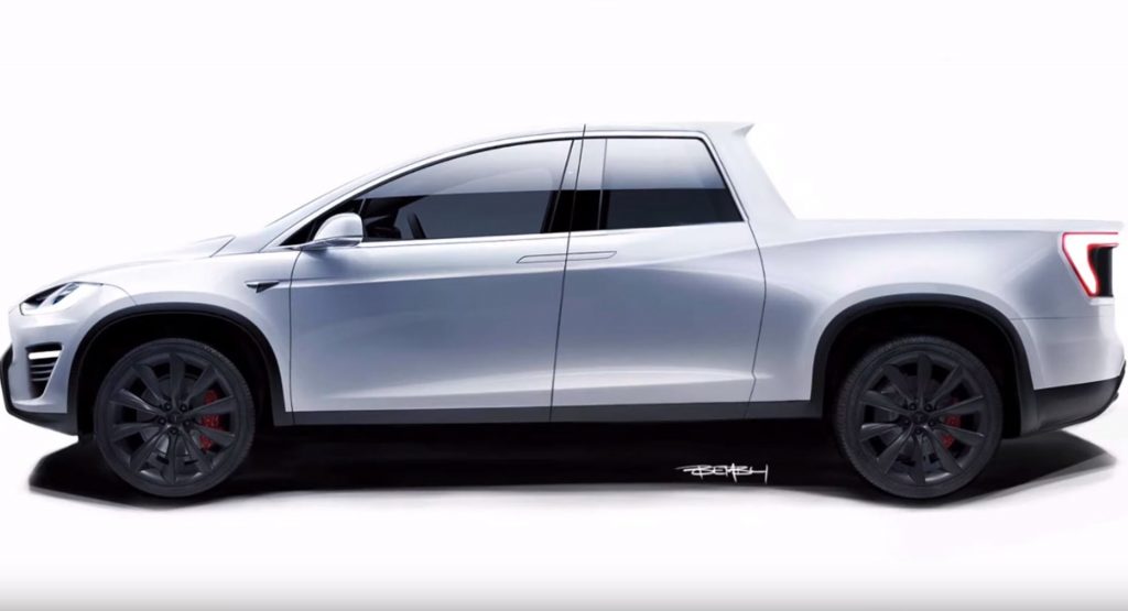  What If Tesla’s Upcoming Pickup Truck Looked Like This?