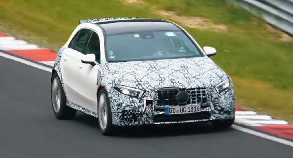  2020 Mercedes-AMG A45 Hatch Stretches Its Legs At The ‘Ring