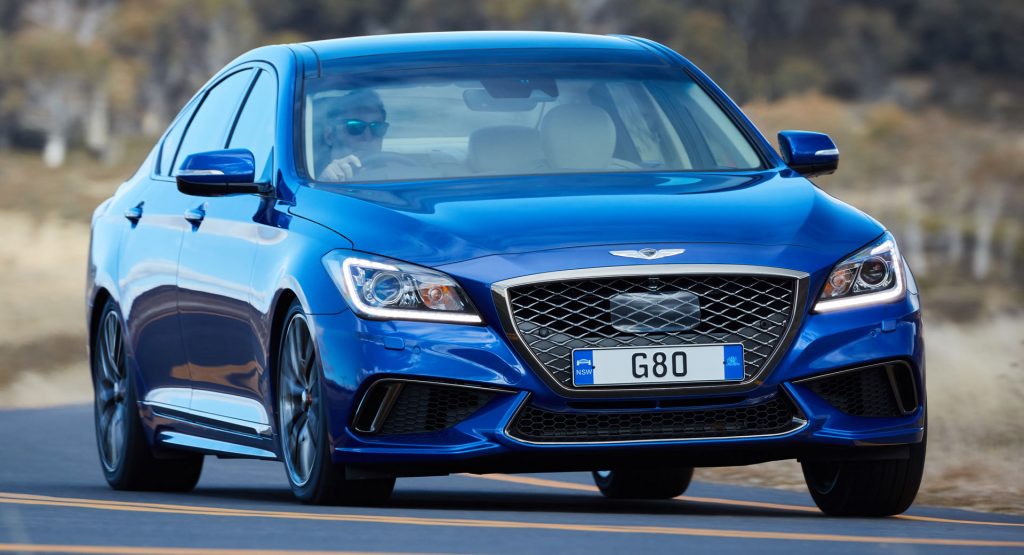  2020 Genesis G80 Now Available In Australia With 311 HP V6, Two Trim Levels