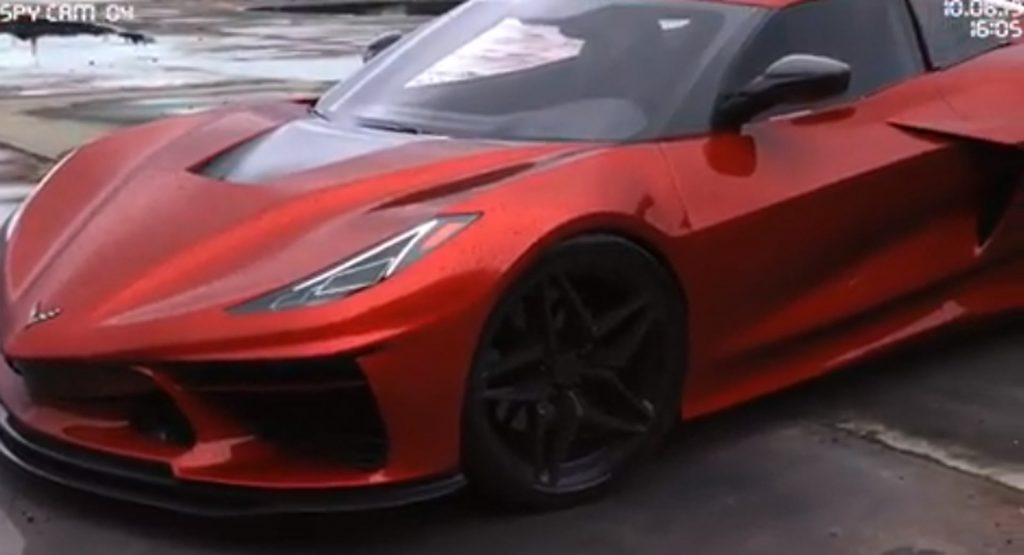  Impressive CGI-Clip Shows The C8 Corvette Being ‘Spotted’ Undisguised