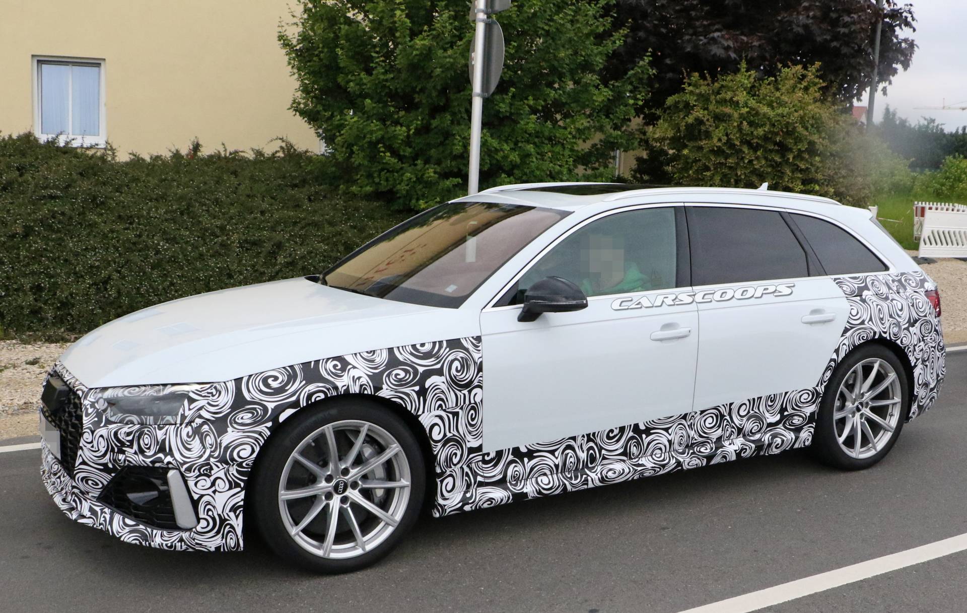 Facelifted 2020 Audi RS4 Avant Spied From A Close Distance | Carscoops